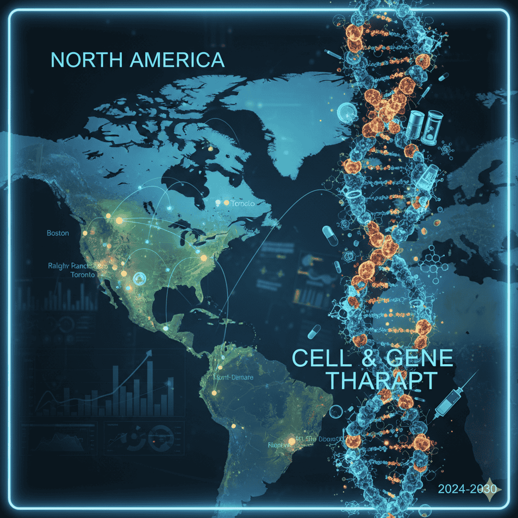 North America Cell and Gene Therapy Market Size, Key Players with Insights