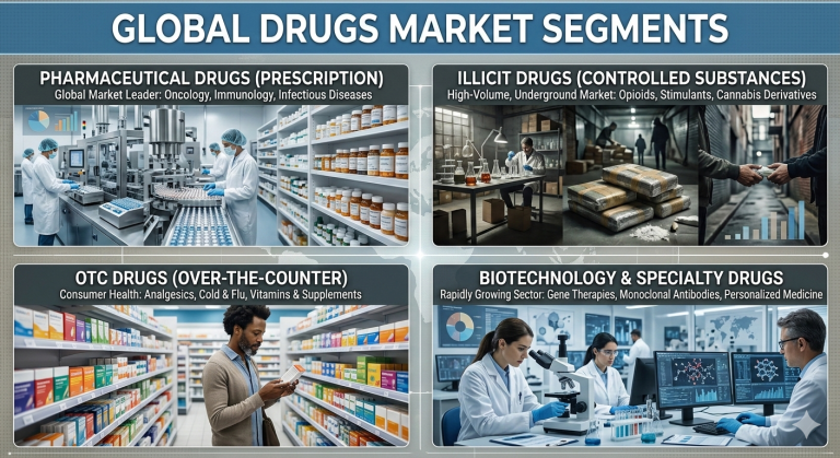 Drugs Market Segments